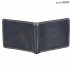 Men's Leather Wallet-Belt Combo- Blue